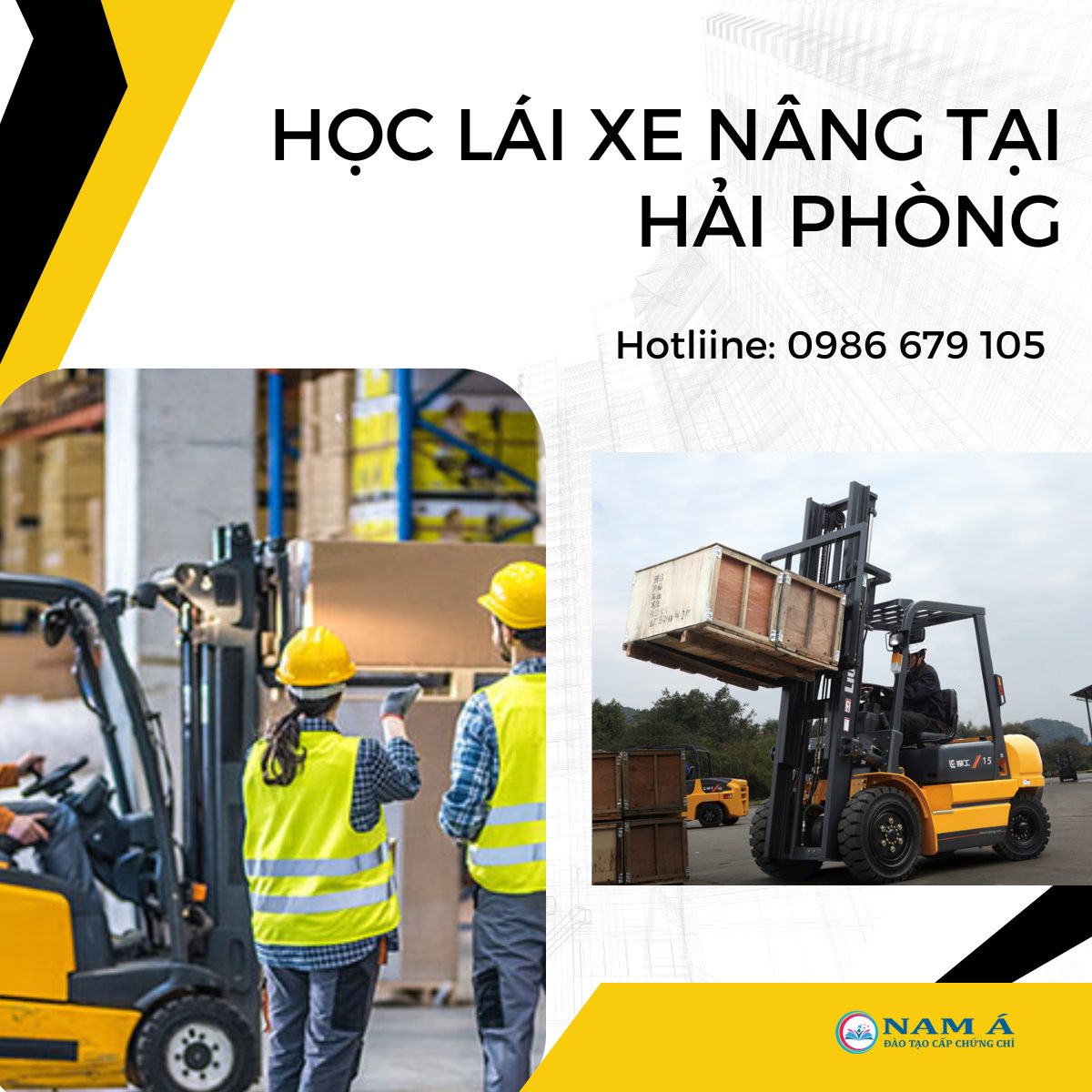 Học lái xe nâng, cấp chứng chỉ lái xe nâng tại Hải Phòng
