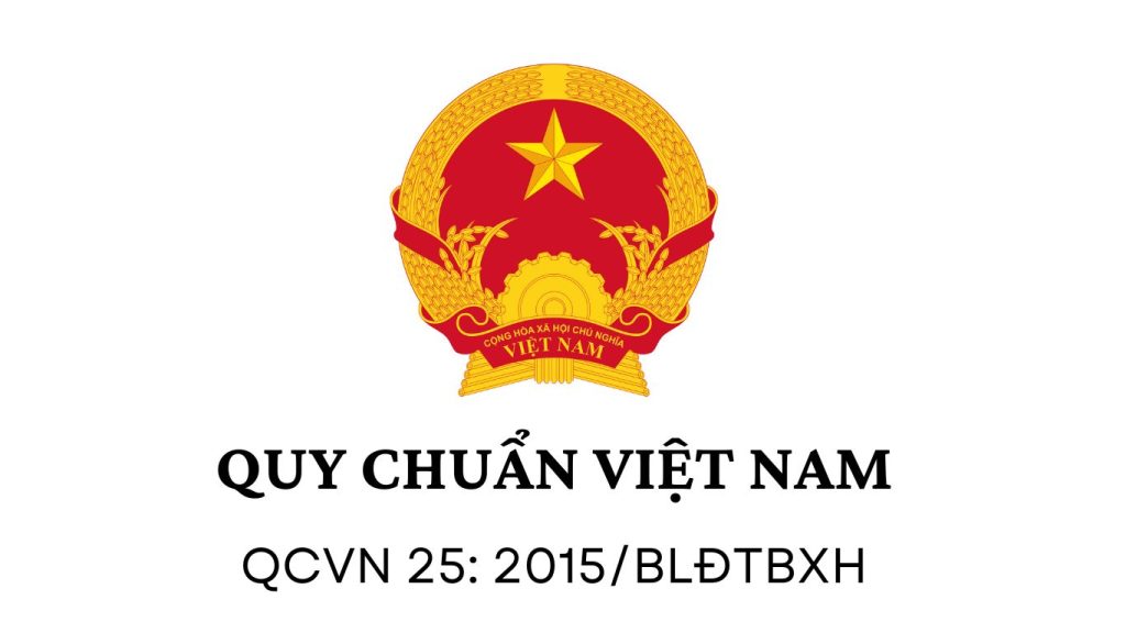 QCVN 25 2015BLĐTBXH