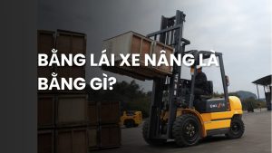 bằng lái xe nâng là bằng gì