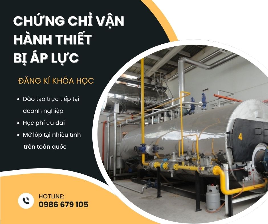 chứng chỉ vận hành thiết bị áp lực