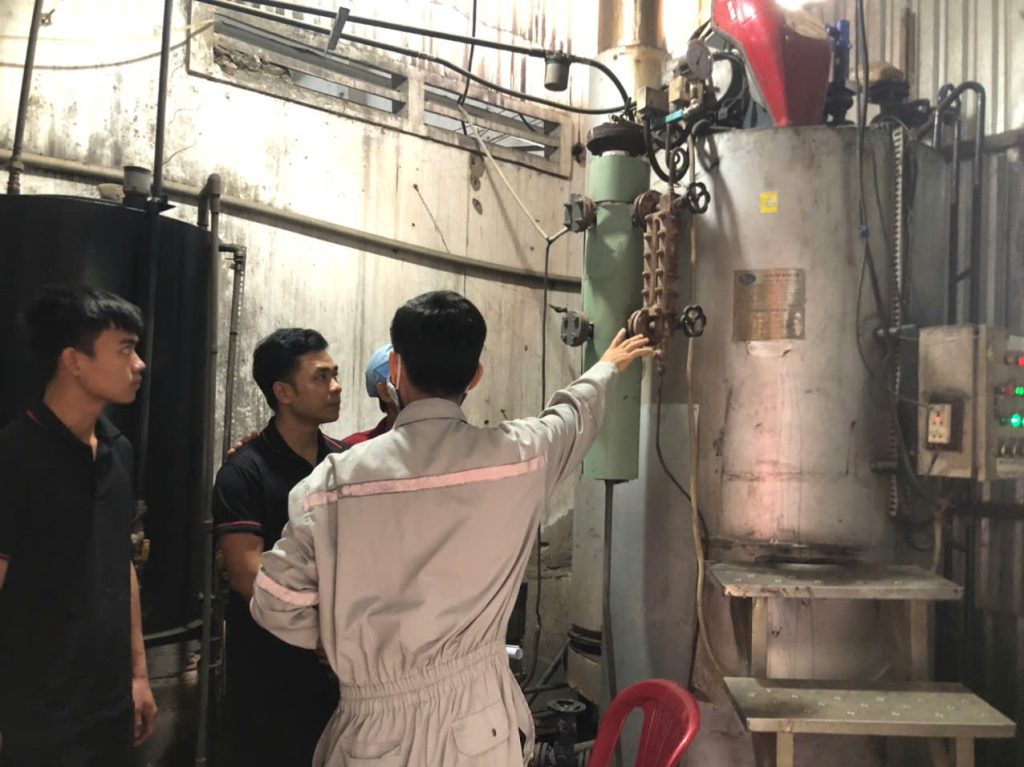  chứng chỉ vận hành lò hơi tại Bắc Giang