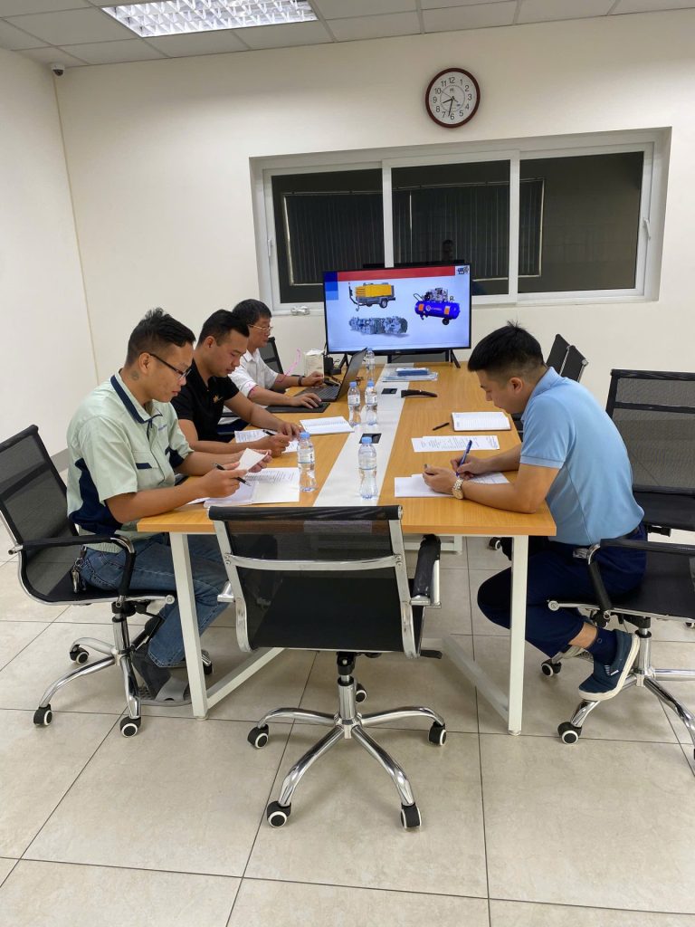 chứng chỉ vận hành máy nén khí tại tphcm