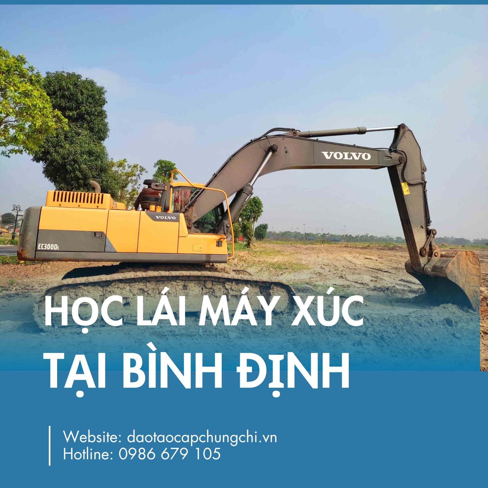 Khóa Học Lái Máy Xúc Tại Bình Định