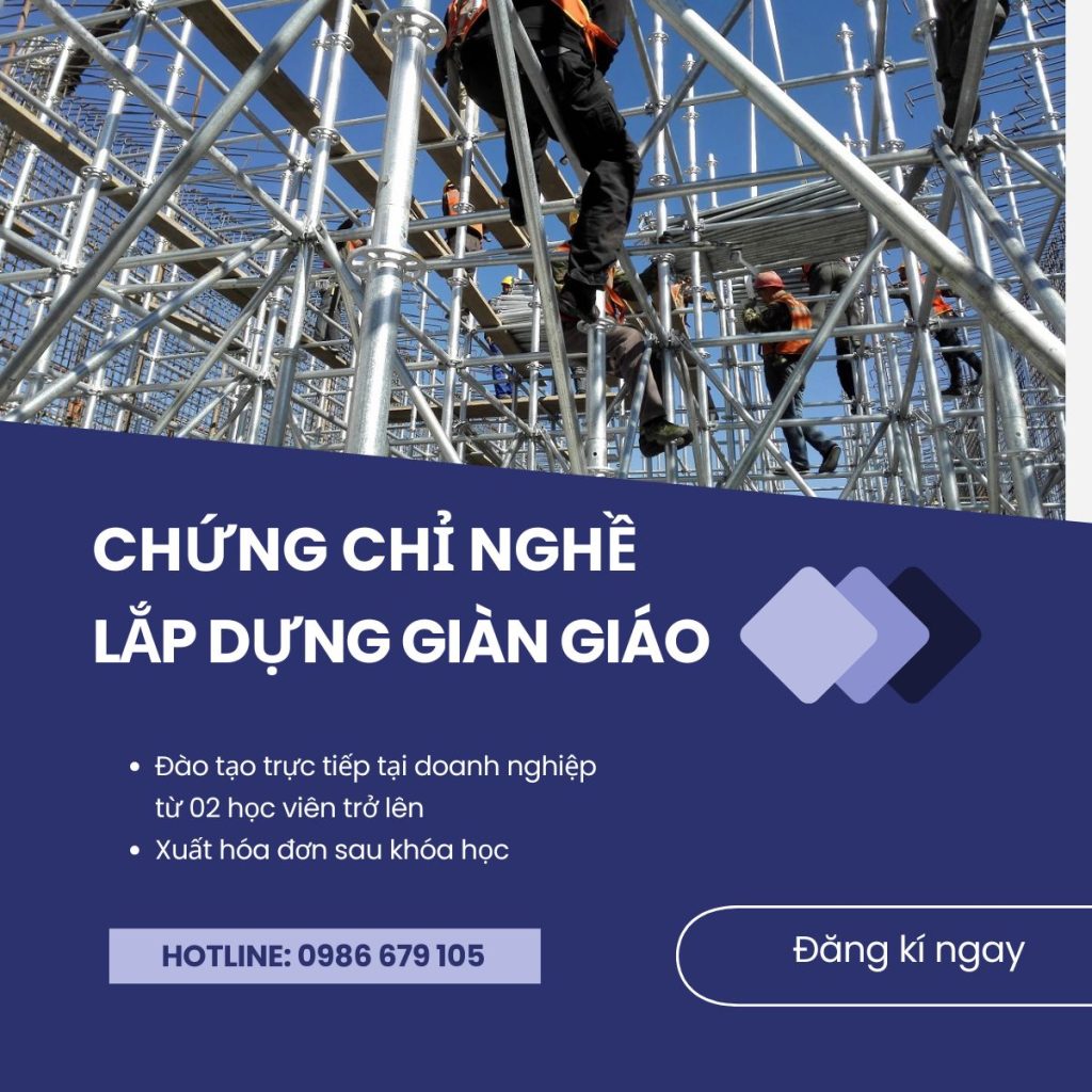 chứng chỉ lắp dựng giàn giáo