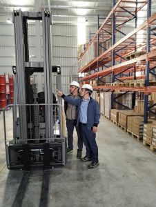 học lái xe nâng tại Tiền Giang