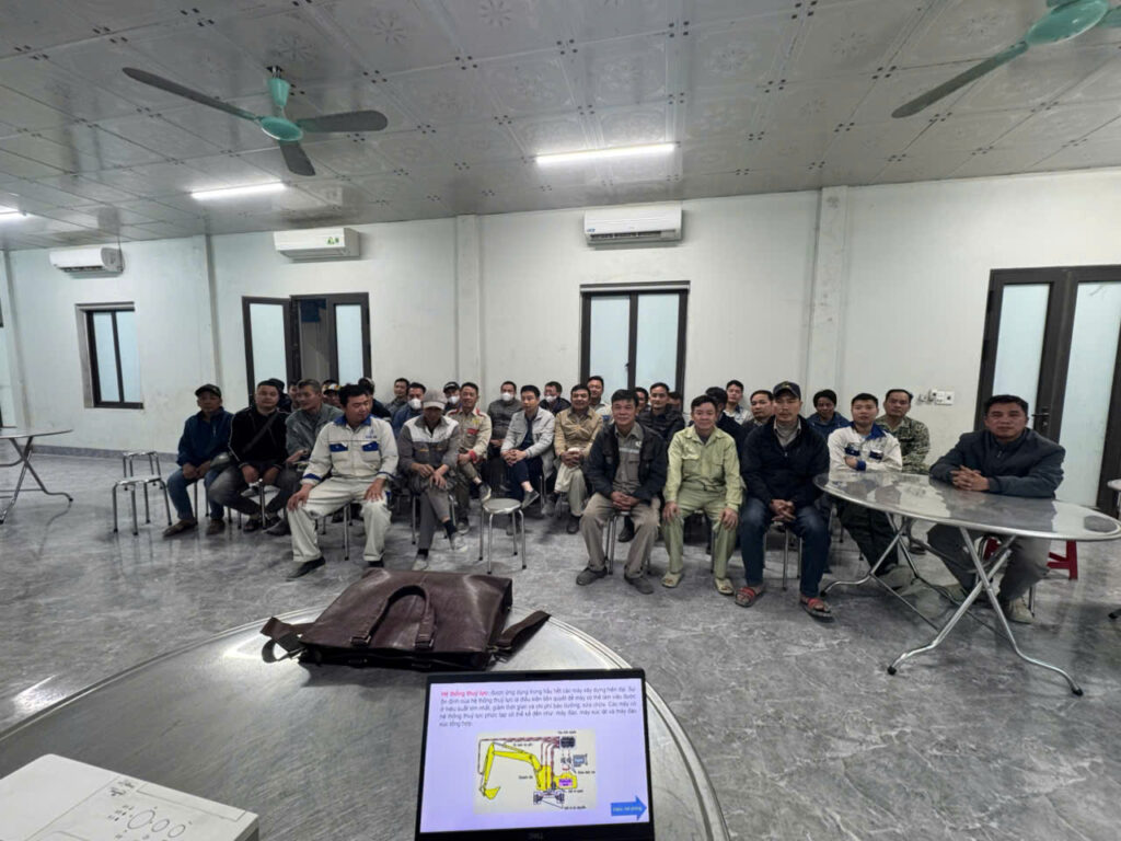 Học lái máy xúc tại quảng ngãi